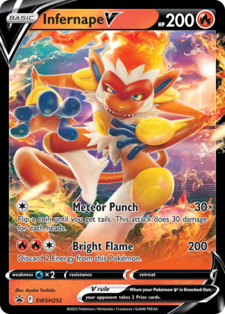 Infernape V SWSH252 / 307