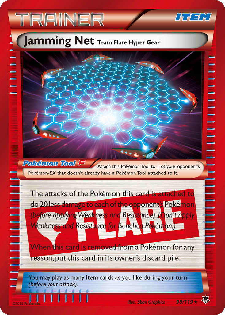 Jamming Net Team Flare Hyper Gear 98 / 119
