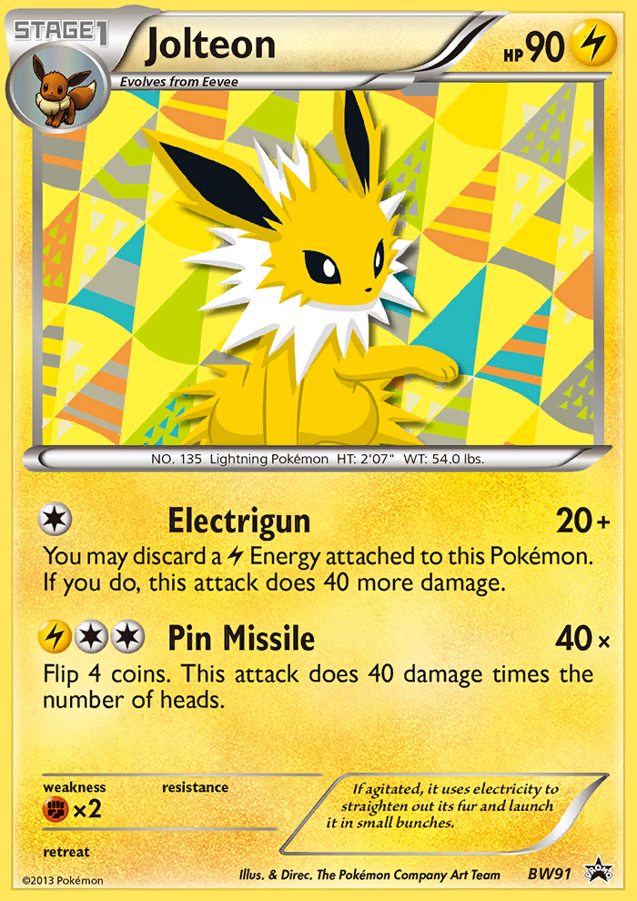 Jolteon BW91 / 101