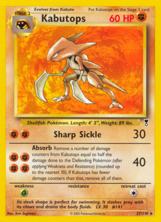 Kabutops 27 / 110