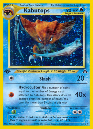 Kabutops 6 / 75
