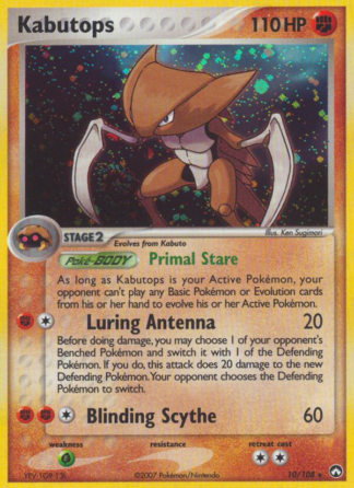 Kabutops 10 / 108