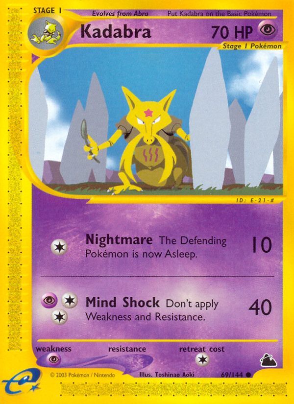 Kadabra 69 / 144