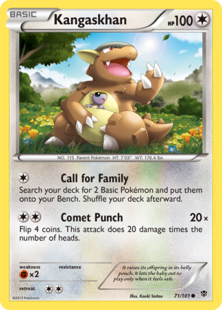 Kangaskhan 71 / 101