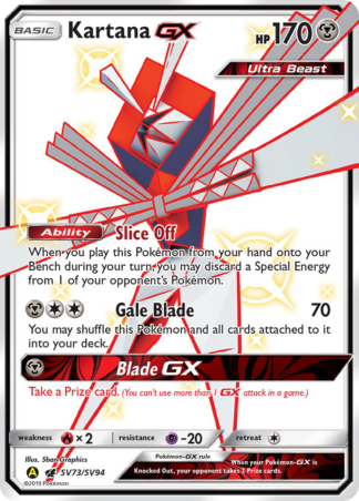 Kartana-GX SV73 / 68