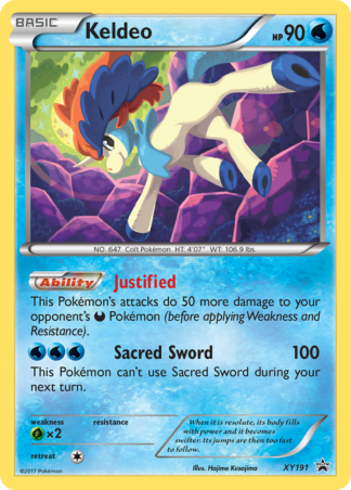 Keldeo XY191 / 211