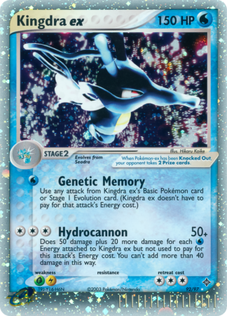 Kingdra ex 92 / 97