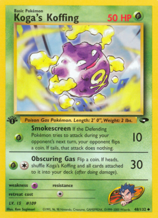 Koga's Koffing 48 / 132
