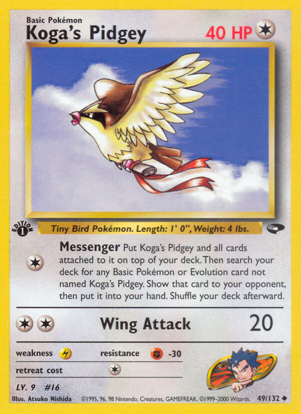 Koga's Pidgey 49 / 132