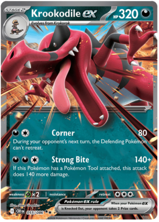 Krookodile ex 55 / 86