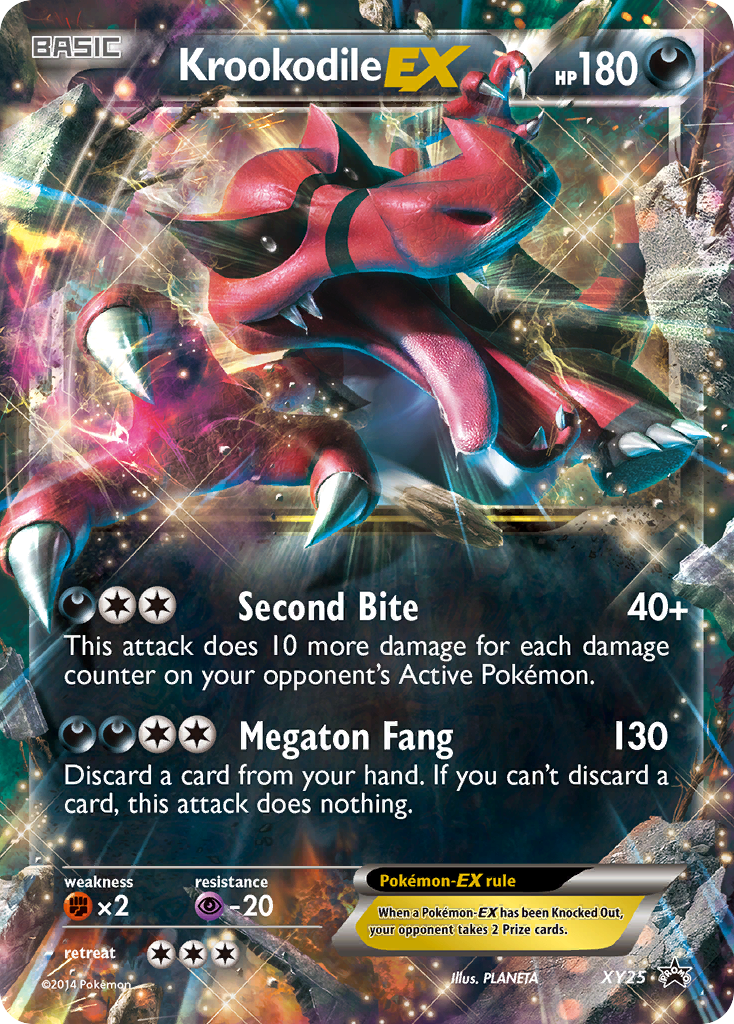 Krookodile-EX XY25 / 211