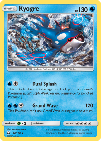 Kyogre 46 / 168