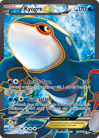 Kyogre-EX 104 / 108