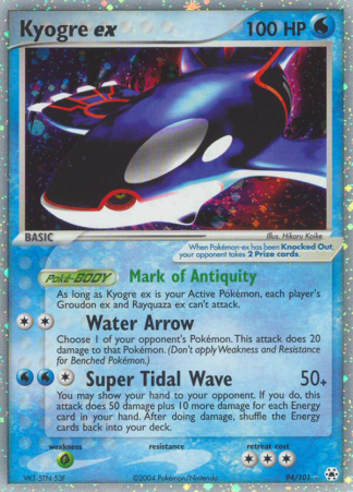 Kyogre ex 94 / 101
