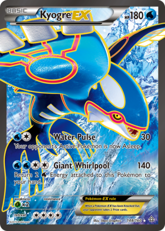 Kyogre-EX 148 / 160