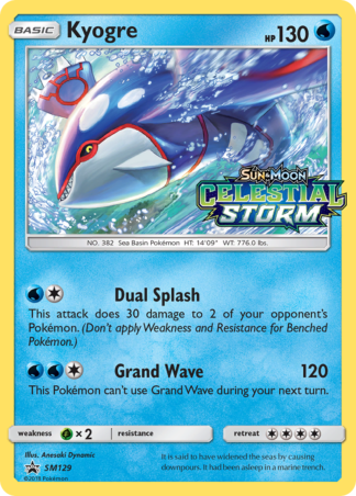Kyogre SM129 / 248