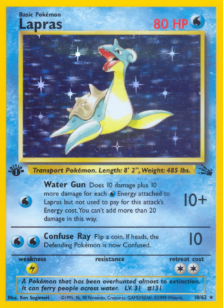 Lapras 10 / 62