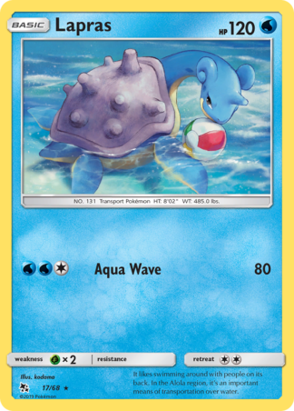 Lapras 17 / 68