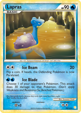 Lapras 24 / 123