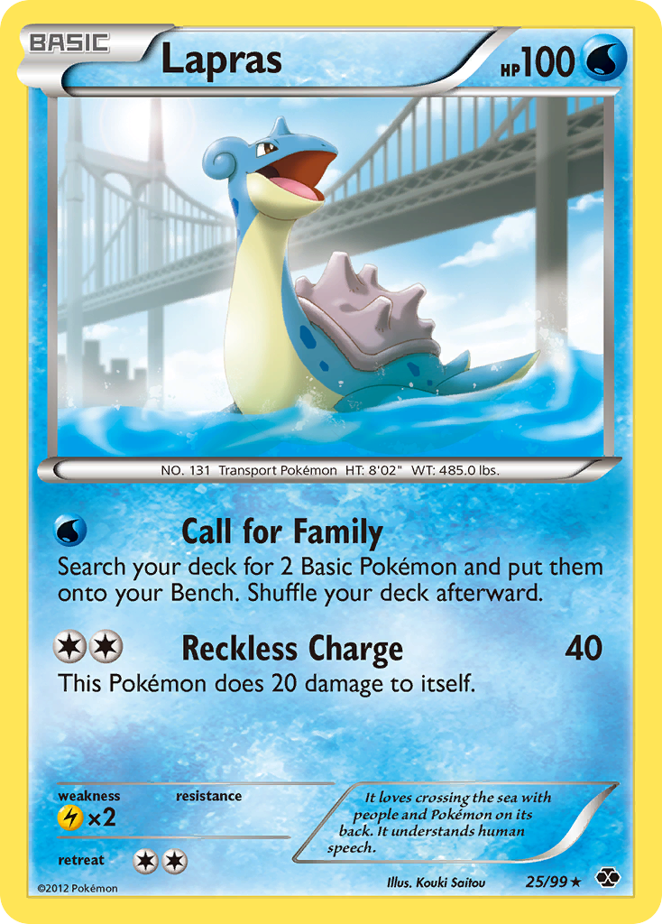 Lapras 25 / 99