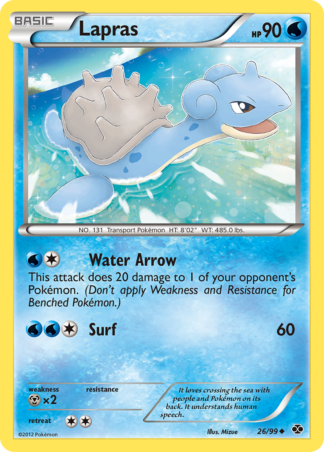 Lapras 26 / 99