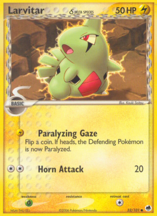 Larvitar δ 52 / 101