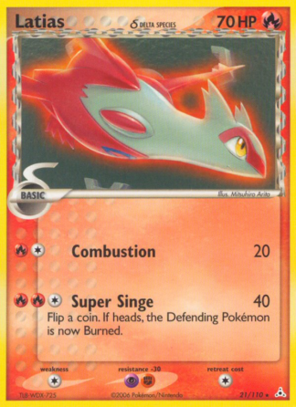 Latias δ 21 / 110