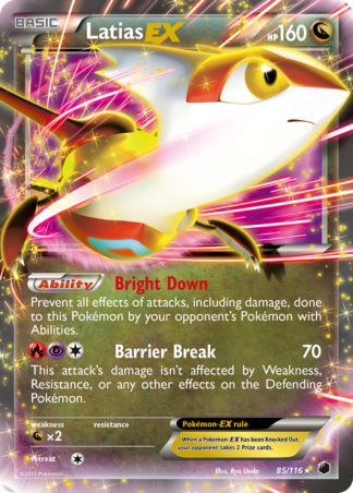 Latias-EX 85 / 116