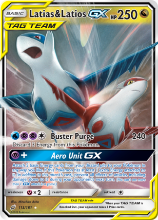Latias & Latios-GX 113 / 181