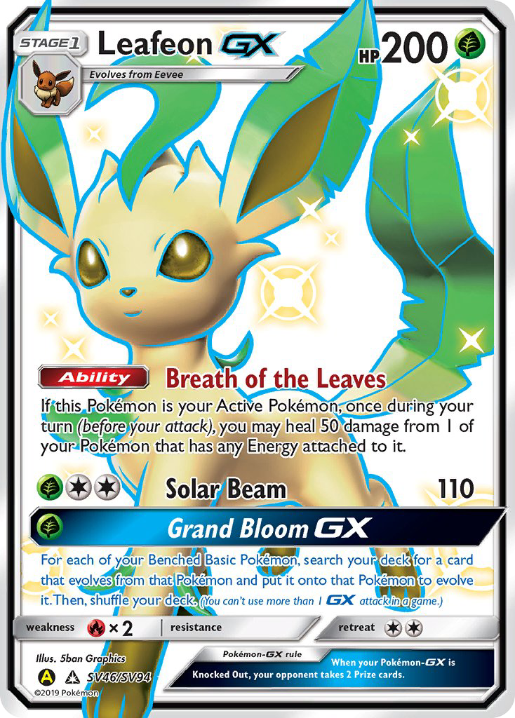 Leafeon-GX SV46 / 68