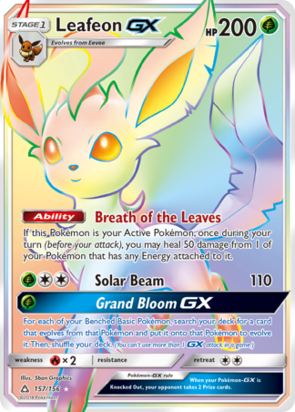 Leafeon-GX 157 / 156
