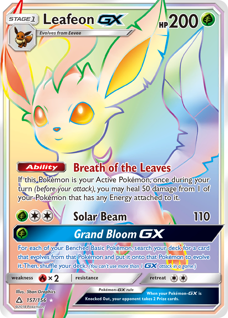Leafeon-GX 157 / 156