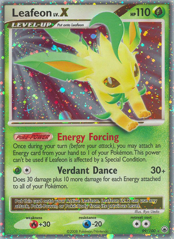 Leafeon LV.X 99 / 100
