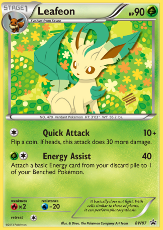 Leafeon BW87 / 101