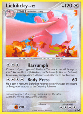Lickilicky 33 / 127