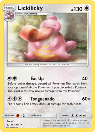 Lickilicky 153 / 214