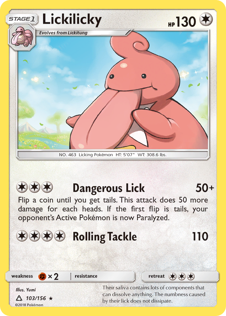 Lickilicky 103 / 156