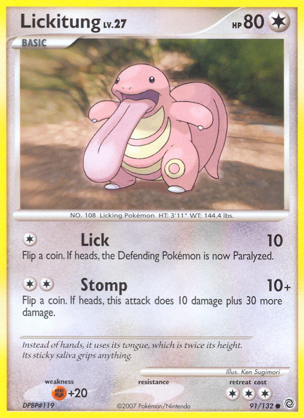 Lickitung 91 / 132