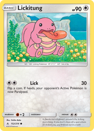 Lickitung 152 / 214