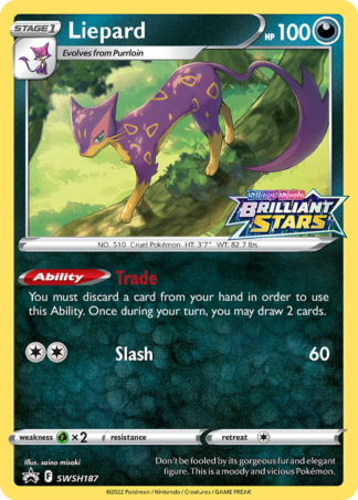 Liepard SWSH187 / 307