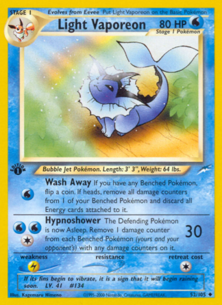 Light Vaporeon 52 / 105
