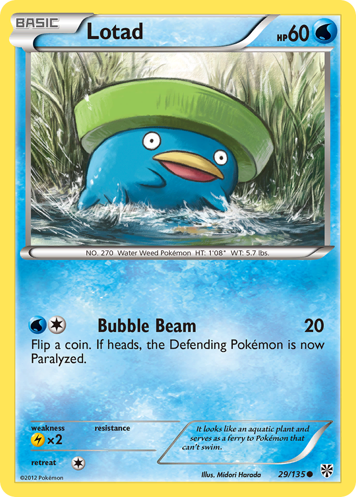 Lotad 29 / 135