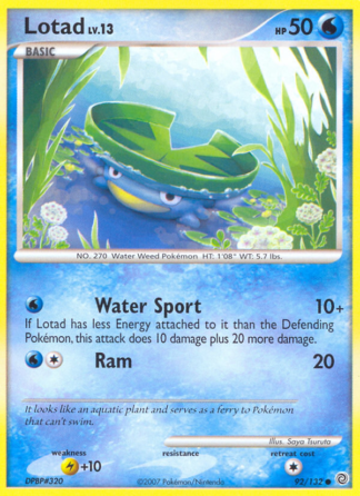 Lotad 92 / 132