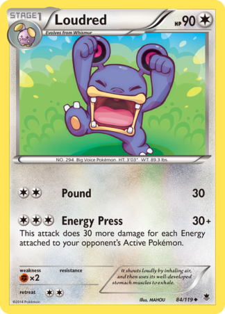 Loudred 84 / 119