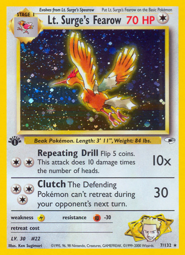 Lt. Surge's Fearow 7 / 132