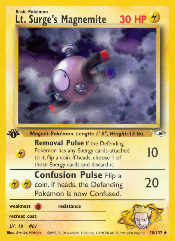Lt. Surge's Magnemite 50 / 132