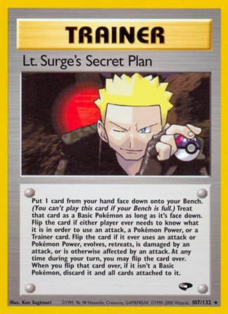 Lt. Surge's Secret Plan 107 / 132