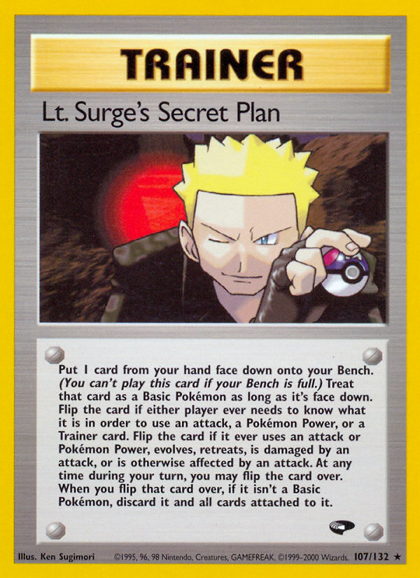 Lt. Surge's Secret Plan 107 / 132