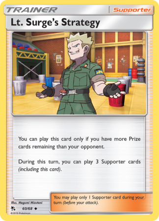 Lt. Surge's Strategy 60 / 68