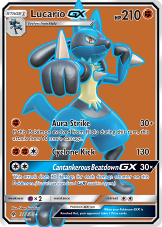 Lucario-GX 122 / 131